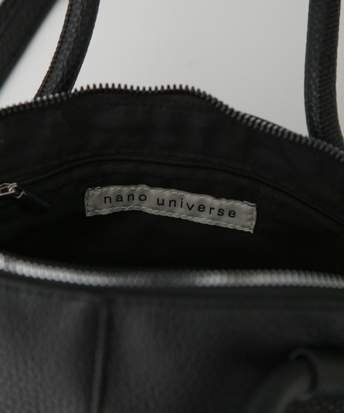 NANO universe（ナノユニバース）の「ブガッティショルダーバッグ（ショルダーバッグ・レディース・ブラック/ホワイト/ブラウン・FREE）」の9枚目の写真