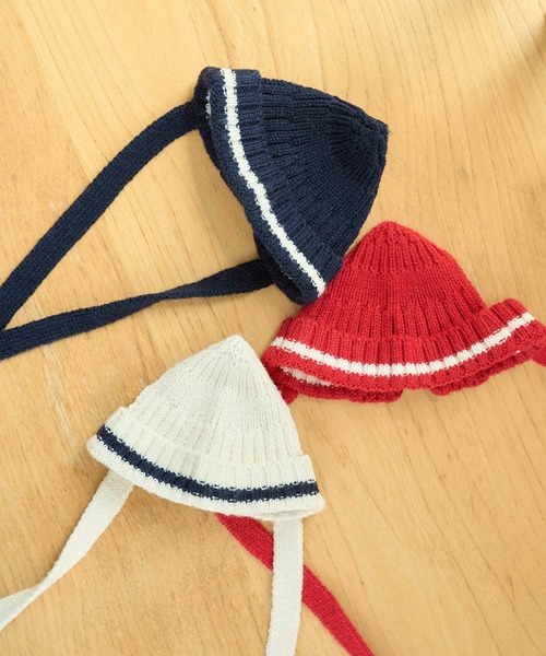 ROPE' PICNIC（ロペピクニック）の「【DOG】リブ切り替えニットワッチ（ペットウェア・レディース・ホワイト系その他5/ブルー系その他/レッド系その他・FREE）」の21枚目の写真