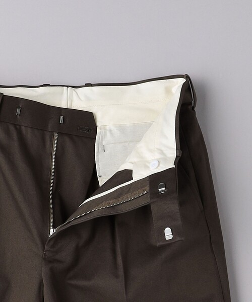 SCYE BASICS(サイベーシックス)の「<SCYE BASICS> CHINO TROUSERS/チノトラウザーズ(チノパンツ・メンズ・ダークブラウン/ネイビー・40/38/36)」の8枚目の写真