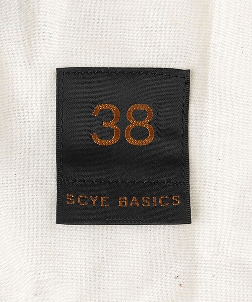 SCYE BASICS(サイベーシックス)の「<SCYE BASICS> CHINO TROUSERS/チノトラウザーズ(チノパンツ・メンズ・ダークブラウン/ネイビー・40/38/36)」の15枚目の写真