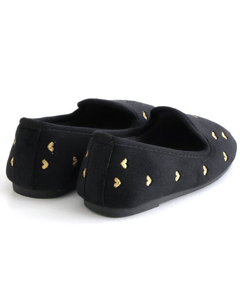 BREEZE(ブリーズ)の「ハートシシュウローファー(パンプス・キッズ・ブラック/エンジ・19/18/17/16/15 /14)」の5枚目の写真