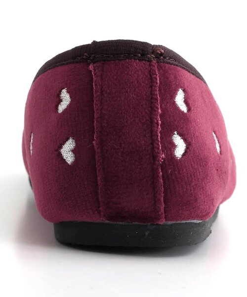 BREEZE(ブリーズ)の「ハートシシュウローファー(パンプス・キッズ・ブラック/エンジ・19/18/17/16/15 /14)」の9枚目の写真