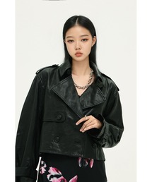 レディースのトレンチコート（レザー・本革）ファッション通販 - ZOZOTOWN