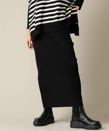 Liesse | リブニットスカート（セットアップ対応）(スカート)