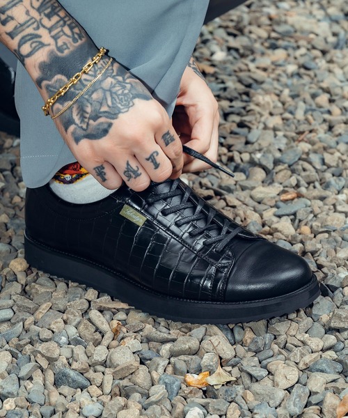 Subciety（サブサエティ）の「CROCODILE DRESS SNEAKER（スニーカー・メンズ・ブラック・SMALL/MEDIUM/LARGE/X-LARGE）」の19枚目の写真