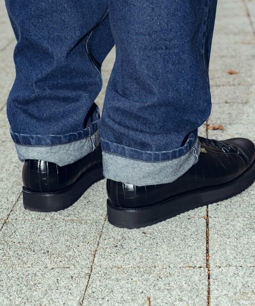 Subciety（サブサエティ）の「CROCODILE DRESS SNEAKER（スニーカー・メンズ・ブラック・SMALL/MEDIUM/LARGE/X-LARGE）」の16枚目の写真