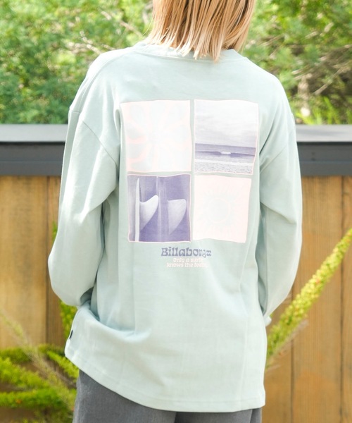 BILLABONG(ビラボン)の「BILLABONG メンズ R STYLE ロンT 【2024年秋冬モデル】/ビラボンバックプリント長袖ロンT(Tシャツ/カットソー・メンズ・グリーン系その他/ホワイト系その他/チャコールグレー/イエロー系その他・X-LARGE/LARGE/MEDIUM)」の4枚目の写真