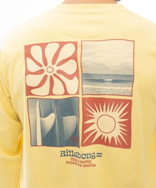 BILLABONG(ビラボン)の「BILLABONG メンズ R STYLE ロンT 【2024年秋冬モデル】/ビラボンバックプリント長袖ロンT(Tシャツ/カットソー・メンズ・グリーン系その他/ホワイト系その他/チャコールグレー/イエロー系その他・X-LARGE/LARGE/MEDIUM)」の7枚目の写真