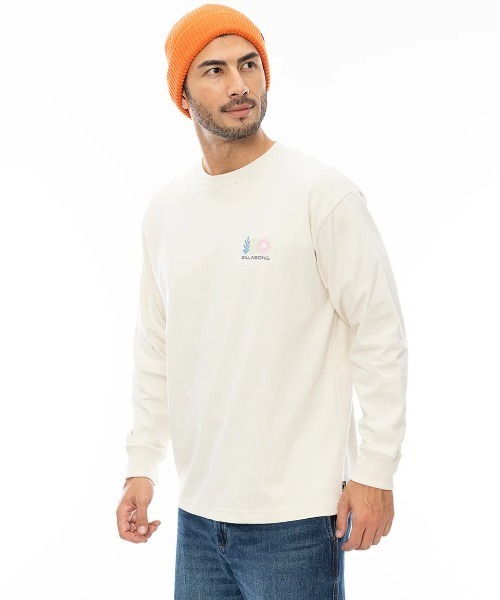 BILLABONG(ビラボン)の「BILLABONG メンズ R STYLE ロンT 【2024年秋冬モデル】/ビラボンバックプリント長袖ロンT(Tシャツ/カットソー・メンズ・グリーン系その他/ホワイト系その他/チャコールグレー/イエロー系その他・X-LARGE/LARGE/MEDIUM)」の9枚目の写真