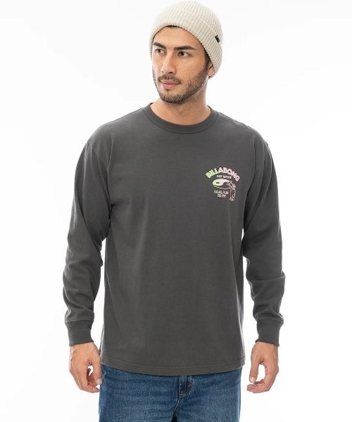 BILLABONG(ビラボン)の「BILLABONG メンズ R STYLE ロンT 【2024年秋冬モデル】/ビラボンバックプリント長袖ロンT(Tシャツ/カットソー・メンズ・グリーン系その他/ホワイト系その他/チャコールグレー/イエロー系その他・X-LARGE/LARGE/MEDIUM)」の14枚目の写真