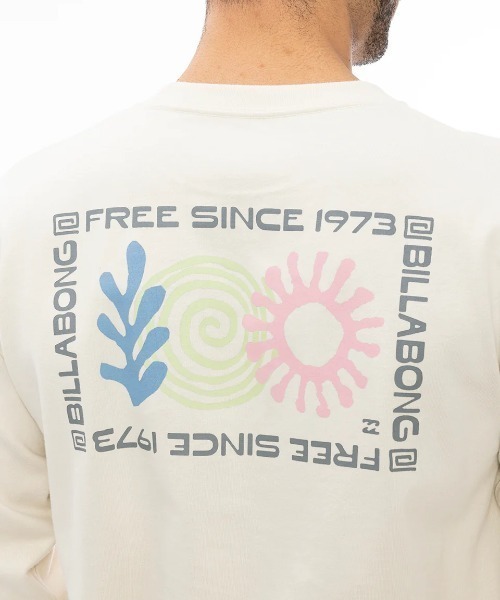 BILLABONG(ビラボン)の「BILLABONG メンズ R STYLE ロンT 【2024年秋冬モデル】/ビラボンバックプリント長袖ロンT(Tシャツ/カットソー・メンズ・グリーン系その他/ホワイト系その他/チャコールグレー/イエロー系その他・X-LARGE/LARGE/MEDIUM)」の11枚目の写真