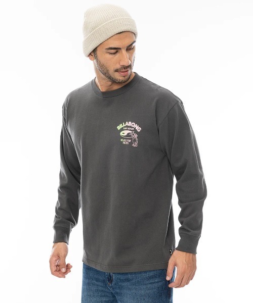 BILLABONG(ビラボン)の「BILLABONG メンズ R STYLE ロンT 【2024年秋冬モデル】/ビラボンバックプリント長袖ロンT(Tシャツ/カットソー・メンズ・グリーン系その他/ホワイト系その他/チャコールグレー/イエロー系その他・X-LARGE/LARGE/MEDIUM)」の15枚目の写真