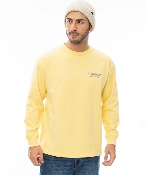 BILLABONG(ビラボン)の「BILLABONG メンズ R STYLE ロンT 【2024年秋冬モデル】/ビラボンバックプリント長袖ロンT(Tシャツ/カットソー・メンズ・グリーン系その他/ホワイト系その他/チャコールグレー/イエロー系その他・X-LARGE/LARGE/MEDIUM)」の5枚目の写真
