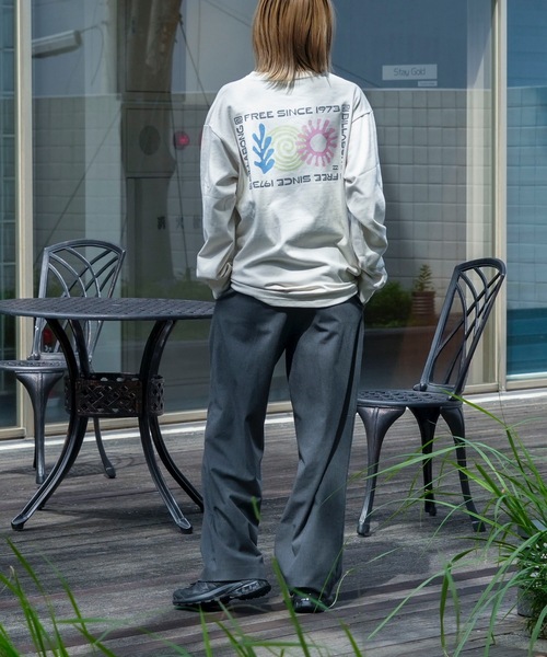 BILLABONG(ビラボン)の「BILLABONG メンズ R STYLE ロンT 【2024年秋冬モデル】/ビラボンバックプリント長袖ロンT(Tシャツ/カットソー・メンズ・グリーン系その他/ホワイト系その他/チャコールグレー/イエロー系その他・X-LARGE/LARGE/MEDIUM)」の21枚目の写真
