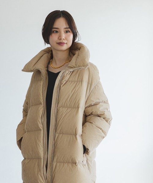 DUNO（デュノ）の「《一部店舗・WEB限定》DUNO/デュノ SHIVA(ベージュ)（ダウンジャケット/コート・レディース・ベージュ・SMALL/MEDIUM）」の3枚目の写真