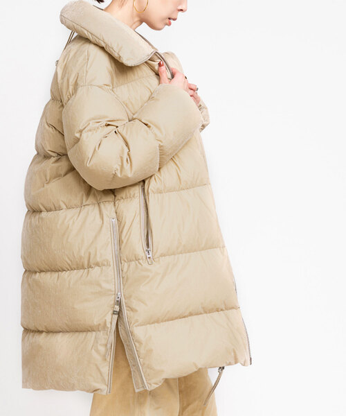 DUNO（デュノ）の「《一部店舗・WEB限定》DUNO/デュノ SHIVA(ベージュ)（ダウンジャケット/コート・レディース・ベージュ・SMALL/MEDIUM）」の6枚目の写真