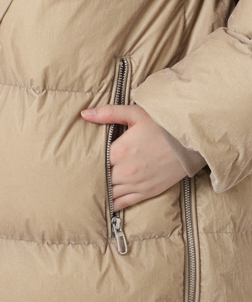 DUNO（デュノ）の「《一部店舗・WEB限定》DUNO/デュノ SHIVA(ベージュ)（ダウンジャケット/コート・レディース・ベージュ・SMALL/MEDIUM）」の18枚目の写真