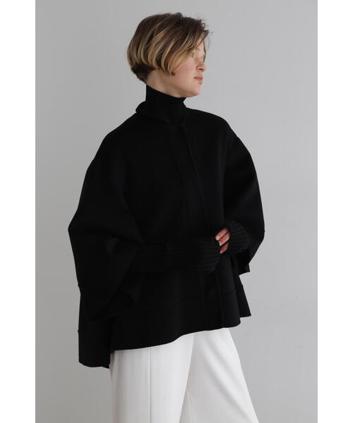 LE PHIL（ルフィル）の「◇ピュアカシミアフレアコート（ノーカラー