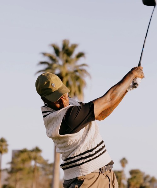 DEVEREUX GOLF（デヴァローゴルフ）の「コットンケーブルベスト