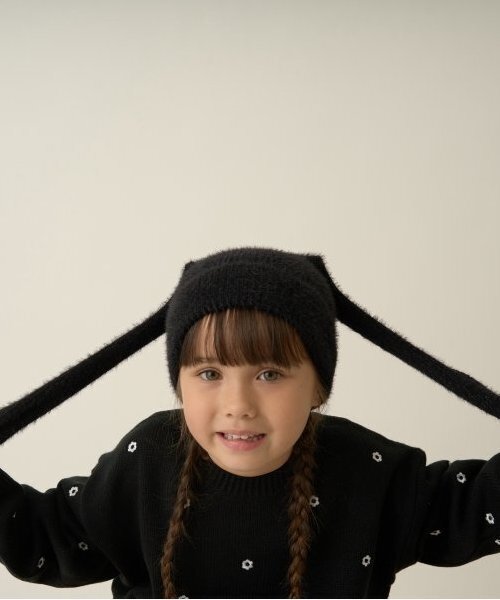 セール】うさ耳ニットキャップ（ニットキャップ/ビーニー）｜Lycee