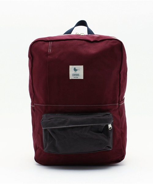 LBC（エルビーシー）の「ESPEROS Schoolyard（バックパック/リュック・レディース・レッド/ネイビー/ベージュ/ワインレッド/オリーブ・ONE SIZE）」の5枚目の写真