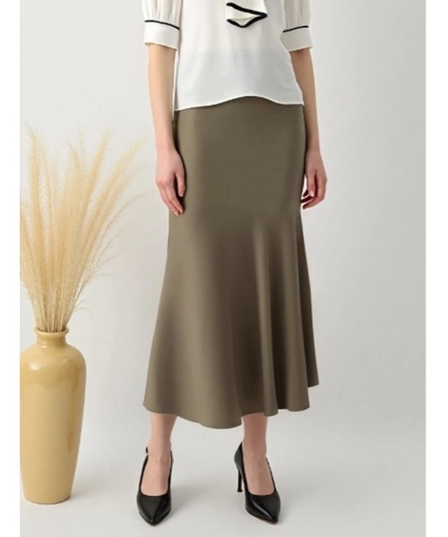 fifth（フィフス）の「サテンマーメイドスカート（スカート・レディース・ブラック/ピンク系その他3/チャコールグレー/ブルー・M/S）」の2枚目の写真