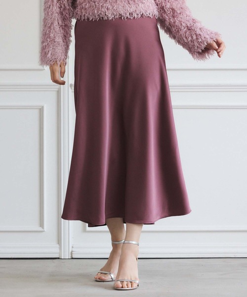 fifth（フィフス）の「サテンマーメイドスカート（スカート・レディース・ブラック/ピンク系その他3/チャコールグレー/ブルー・M/S）」の11枚目の写真