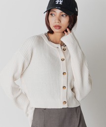 PAGEBOY | ベロアモールコンパクトカーディガン(カーディガン/ボレロ)