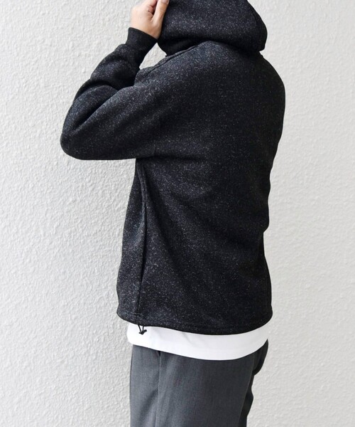 セール】SHIPS any:〈洗濯機可能〉ニット フリース 裏起毛 プル