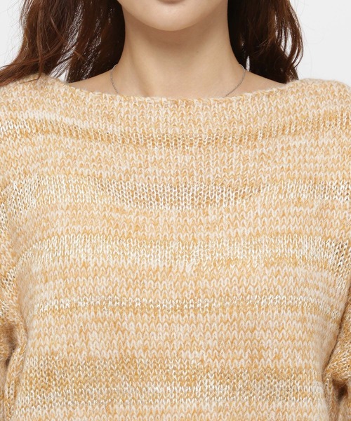 3.3 Field Trip （3.3フィールドトリップ）の「3.3 Field Trip／スピングルTOPS（ニット/セーター・レディース・ベージュ/グレー・FREE）」の16枚目の写真