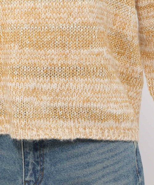 3.3 Field Trip （3.3フィールドトリップ）の「3.3 Field Trip／スピングルTOPS（ニット/セーター・レディース・ベージュ/グレー・FREE）」の20枚目の写真