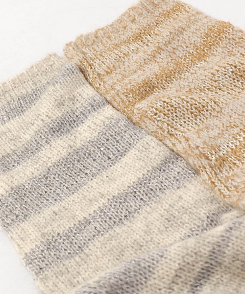 3.3 Field Trip （3.3フィールドトリップ）の「3.3 Field Trip／スピングルTOPS（ニット/セーター・レディース・ベージュ/グレー・FREE）」の21枚目の写真