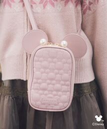 ミッキー/キルティングマルチショルダーバッグ