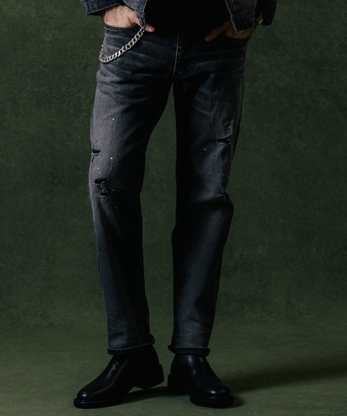 パンツ CRIMIE BORN FREE STRETCH SELVEDGE DENIM セール】BORN FREE 2 REGULAR STYLE SELVEDGE STRETCH JEANS