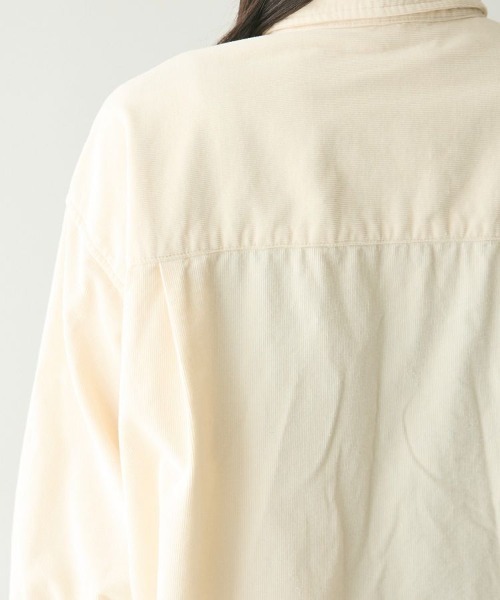 CRAFT STANDARD BOUTIQUE(クラフトスタンダードブティック)の「コーデュロイシャツ(シャツ/ブラウス・レディース・キャメル/ブラック/アイボリー・FREE)」の18枚目の写真