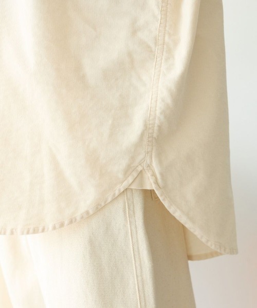 CRAFT STANDARD BOUTIQUE(クラフトスタンダードブティック)の「コーデュロイシャツ(シャツ/ブラウス・レディース・キャメル/ブラック/アイボリー・FREE)」の19枚目の写真