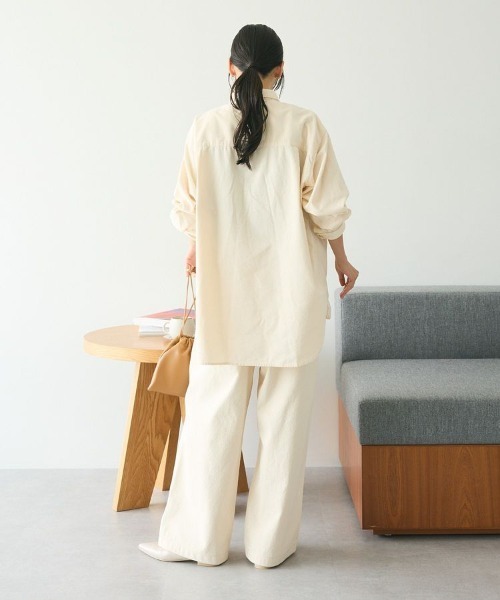 CRAFT STANDARD BOUTIQUE(クラフトスタンダードブティック)の「コーデュロイシャツ(シャツ/ブラウス・レディース・キャメル/ブラック/アイボリー・FREE)」の11枚目の写真