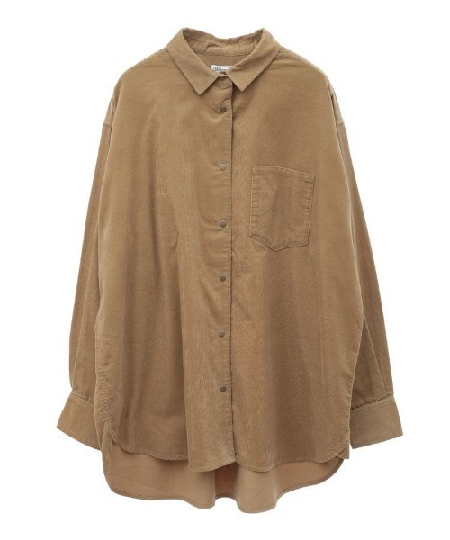 CRAFT STANDARD BOUTIQUE(クラフトスタンダードブティック)の「コーデュロイシャツ(シャツ/ブラウス・レディース・キャメル/ブラック/アイボリー・FREE)」の20枚目の写真