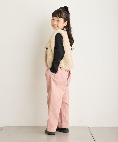CIAOPANIC TYPY（チャオパニックティピー）の「【KIDS】バックストラップコーデュロイパンツ（その他パンツ・キッズ・キャメル/ピンク/チャコールグレー・X-LARGE/LARGE/MEDIUM/SMALL/XX-LARGE）」の7枚目の写真