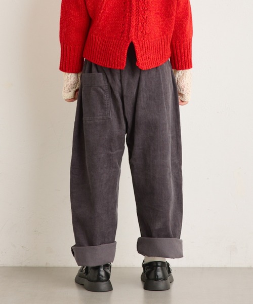 CIAOPANIC TYPY（チャオパニックティピー）の「【KIDS】バックストラップコーデュロイパンツ（その他パンツ・キッズ・キャメル/ピンク/チャコールグレー・X-LARGE/LARGE/MEDIUM/SMALL/XX-LARGE）」の22枚目の写真