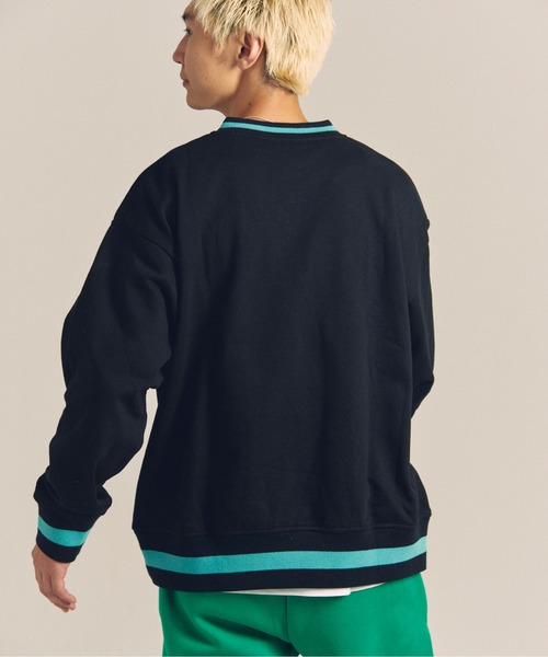 GALLIS ADDICTION（ガリスアディクション）の「GARISU-チル友Vネックトレーナー（スウェット・メンズ・ブラック/グレー・L/M）」の8枚目の写真