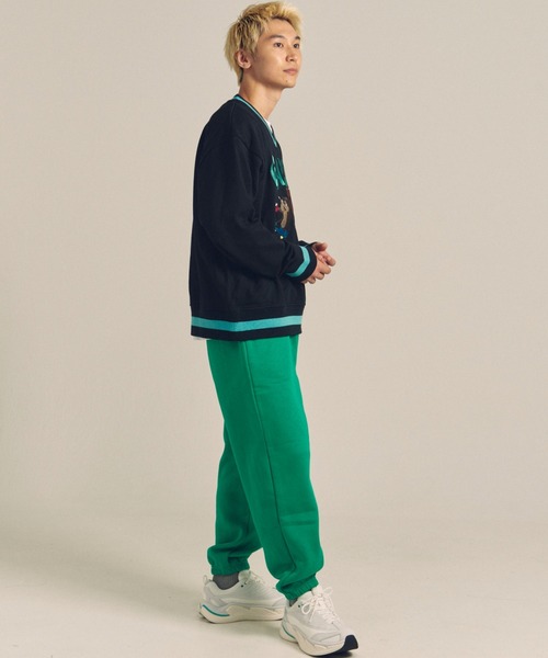 GALLIS ADDICTION（ガリスアディクション）の「GARISU-チル友Vネックトレーナー（スウェット・メンズ・ブラック/グレー・L/M）」の15枚目の写真