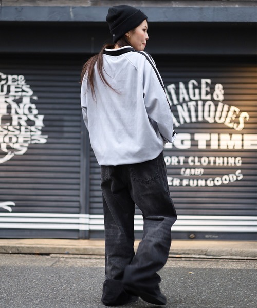 3サイズ展開 / UNISEX 》ビンテージカラー オーバーダイ ワイド