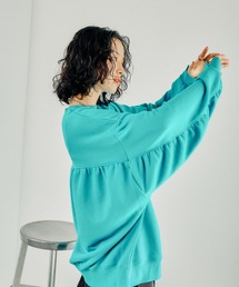 ギャザーワイドチュニック　145163