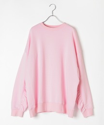 LEPSIM | ギャザーワイドチュニック　145163(スウェット)