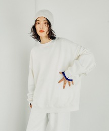 LEPSIM | ギャザーワイドチュニック 145163(スウェット)