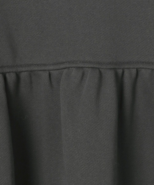 LEPSIM（レプシィム）の「ギャザーワイドチュニック　145163（スウェット・レディース・グレー/ブルー/ピンク/アイボリー/ターコイズブルー・FREE）」の6枚目の写真