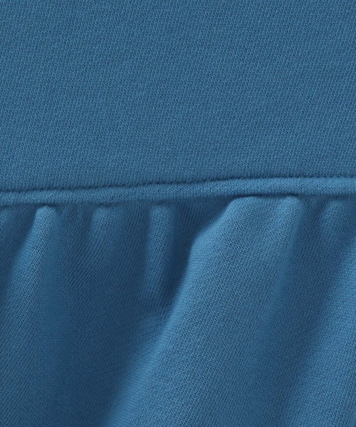 LEPSIM（レプシィム）の「ギャザーワイドチュニック　145163（スウェット・レディース・グレー/ブルー/ピンク/アイボリー/ターコイズブルー・FREE）」の8枚目の写真