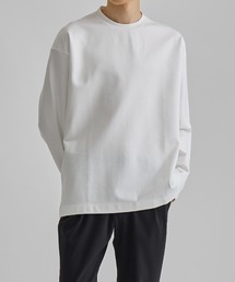 【STUDIOUS × UNITED TOKYO】 PREMIUM LONG SLEEVE TEE|ウォッシャブル / ストレッチ / 防シワ