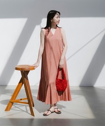 MARIHAマリハ草原の虹のドレス夏カラーピンクロングワンピース花柄 超歓迎 - MARIHA 19 ドレス ロングワンピース 草原の虹のドレス